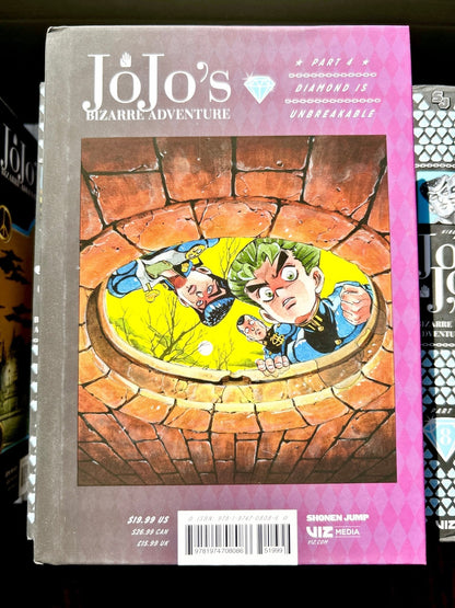 Jojo's Bizarre Adventure Vol 2 Part 4 Diamond is Unbreakable Hardcover
