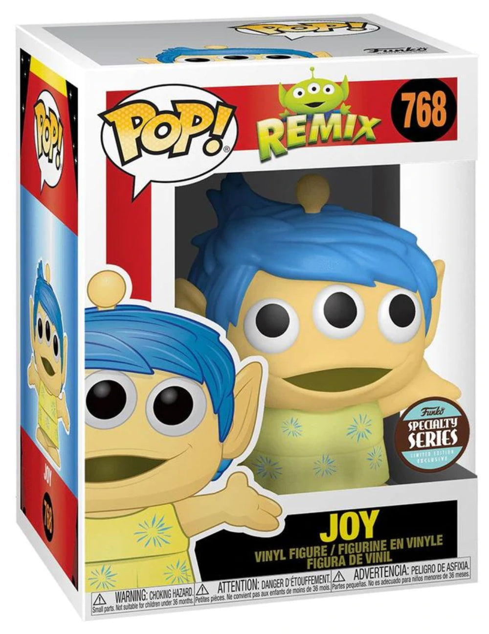 POP! Disney: 768 Alien Remix, Joy Exclusive