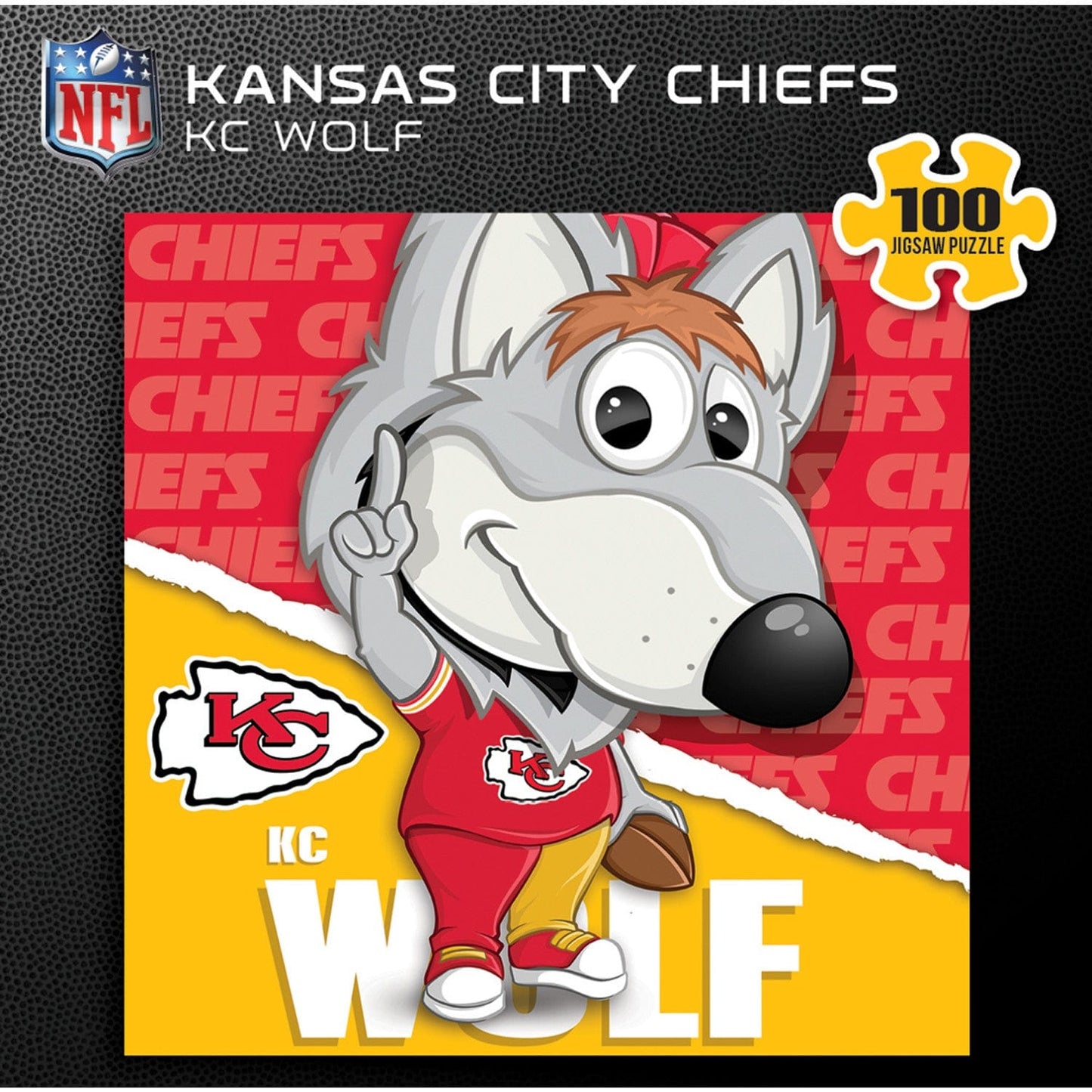 Kansas City Chiefs - NFL Mascot 100 Piece Jigsaw Puzzle
