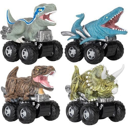 Jurassic World Zoom Riders - Set of 4