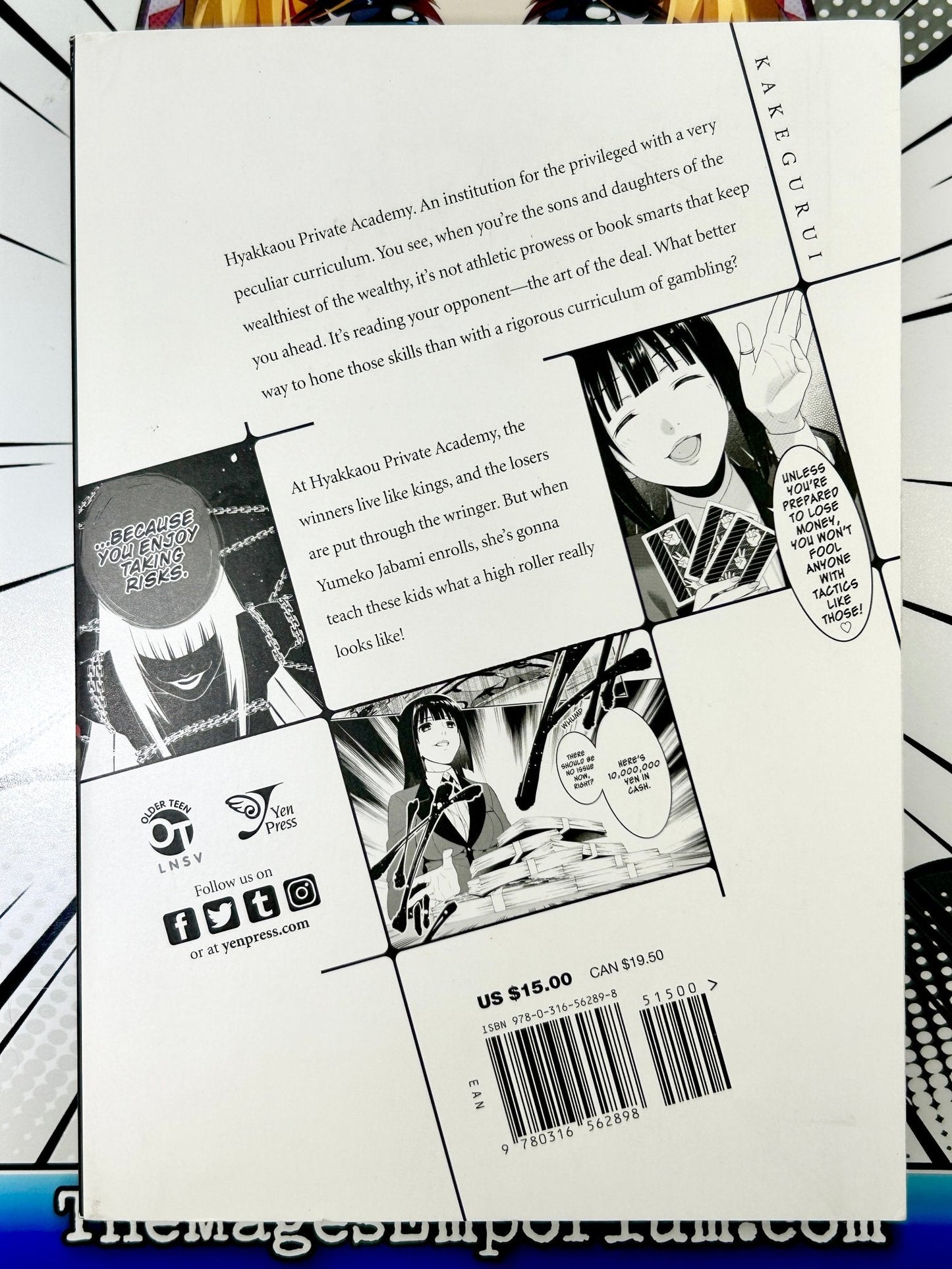 Kakegurui Compulsive Gambler Vol 1 - Super Anime Store
