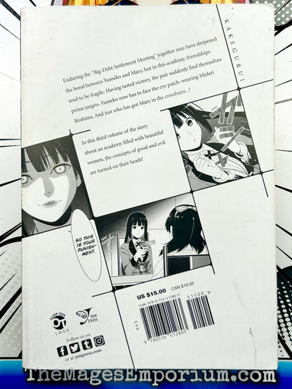 Kakegurui Compulsive Gambler Vol 3