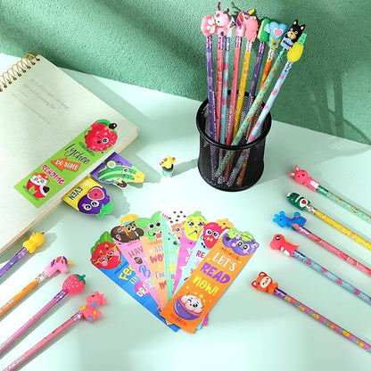 Kawaii Silicon Pencil Toppers