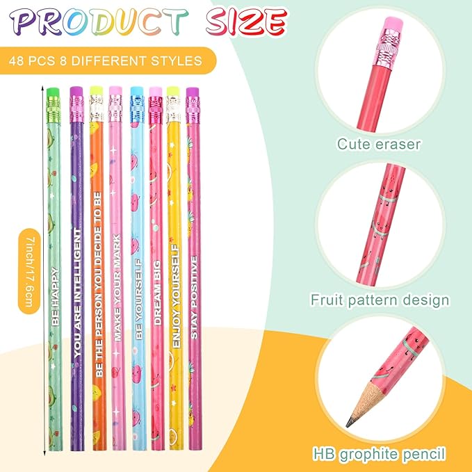 Kawaii Wooden Pencils