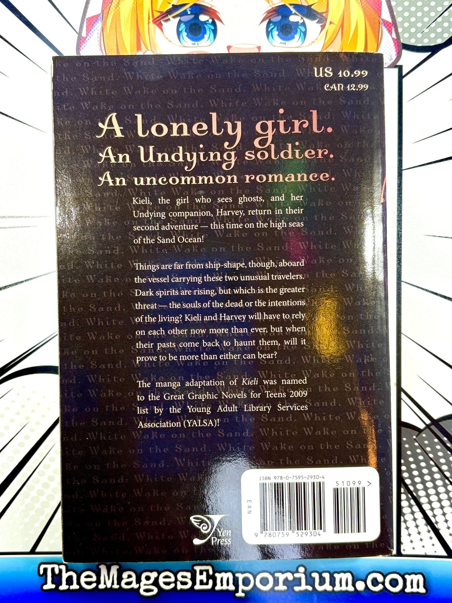 Kieli White Wake on the Sand Vol 2 Light Novel