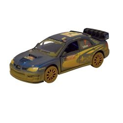 5" Diecast 2007 Subaru Impreza WRC Muddy