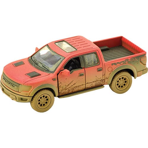 5" Diecast 2013 Ford F-150 SVT Raptor - Muddy