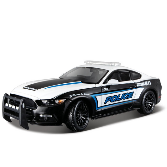 5" Diecast 2015 Ford Mustang Police