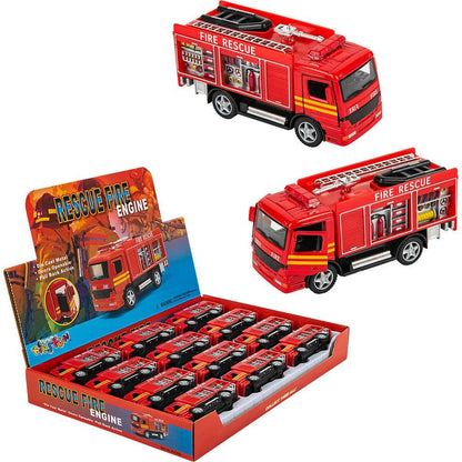 5" Diecast Rescue Fire Engine