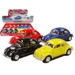 5" Diecast VW Classic Beetle - Solid Color