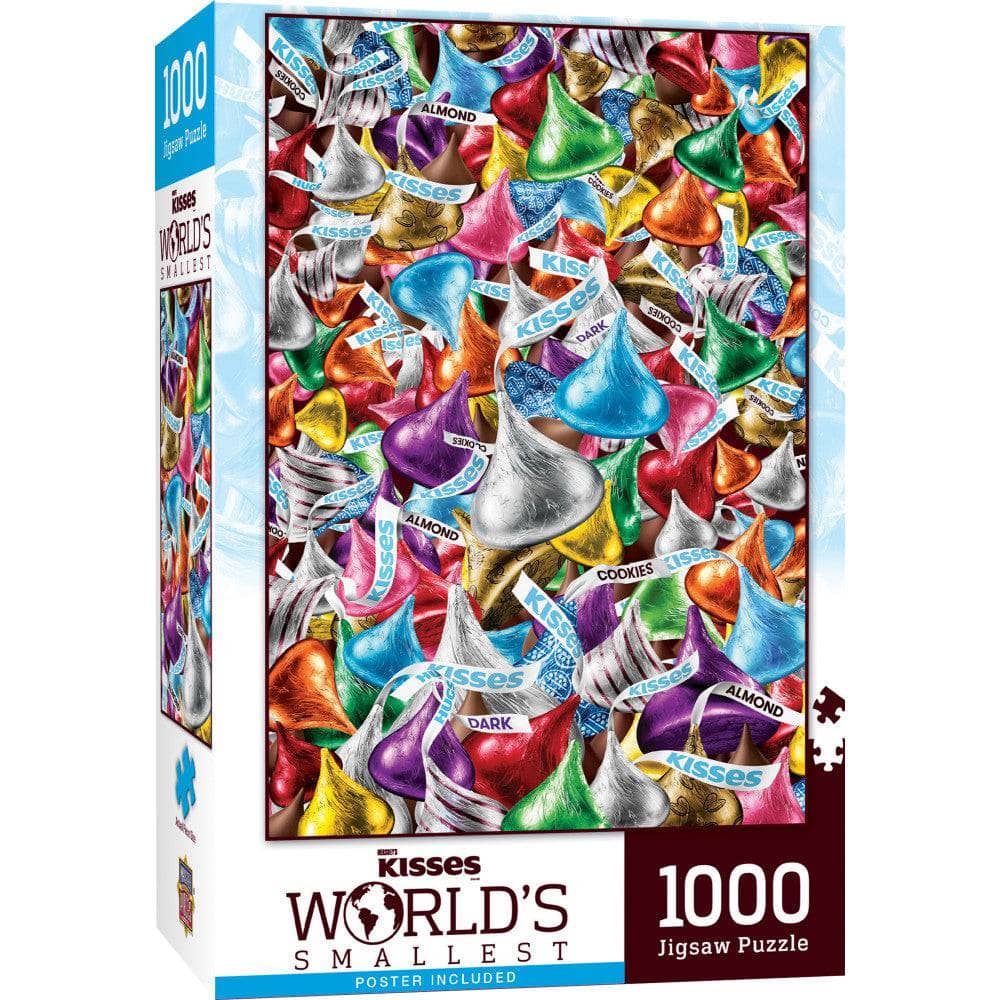 World's Smallest - Hershey's Kisses 1000 Piece Jigsaw Puzzle