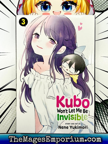 Kubo Won’t Let Me Be Invisible, Vol. 3
