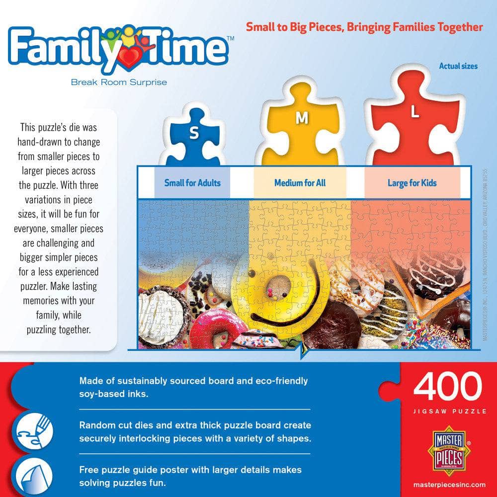 Family Time - Break Room Surprise 400 Piece Jigsaw Puzzle