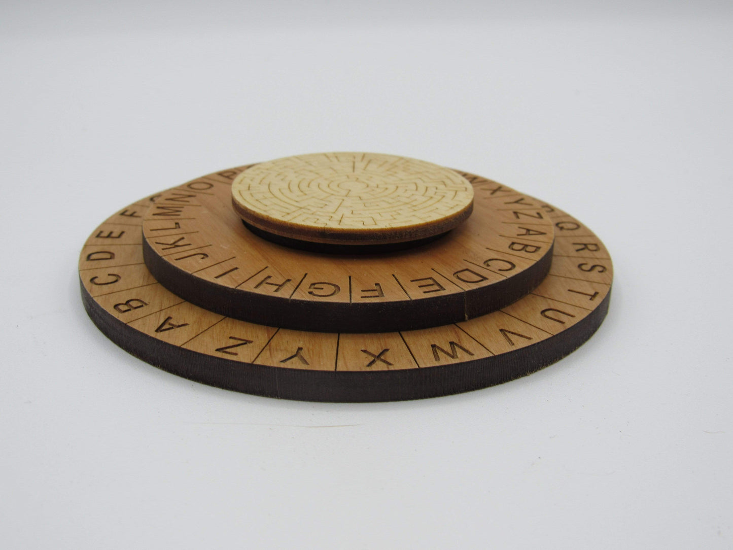 Labyrinth Cipher Wheel - Decoder Ring Escape Room Prop