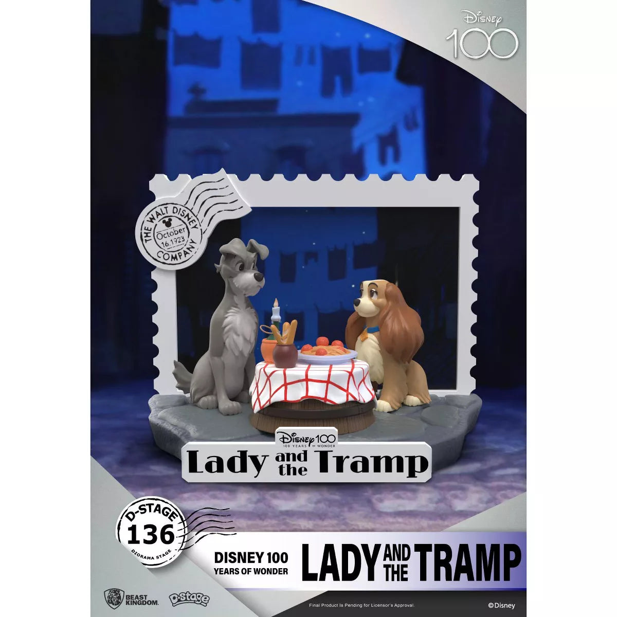 Disney 100 Years of Wonder, Lady And The Tramp