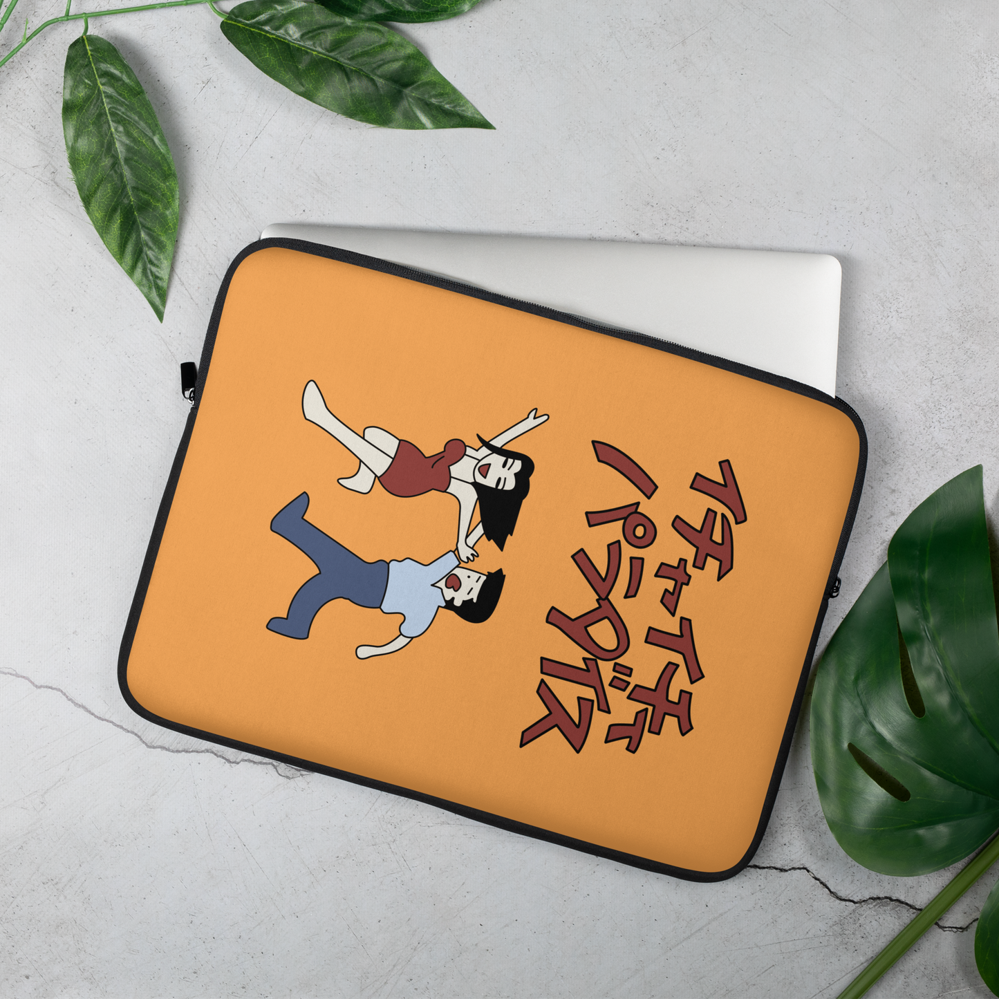 Jiraiya's Make-out Paradise Anime-Laptop-Hülle mit Kunstpelzfutter