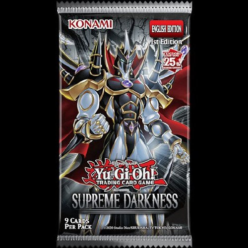 Yu-Gi-Oh Supreme Darkness Booster Pack (1 booster Pack)