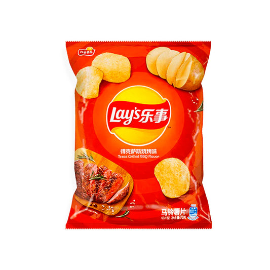 Lay's Texas Grilled BBQ Flavour (China)
