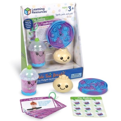 Bubble Tea Break! Sensory Fidget Activity Set