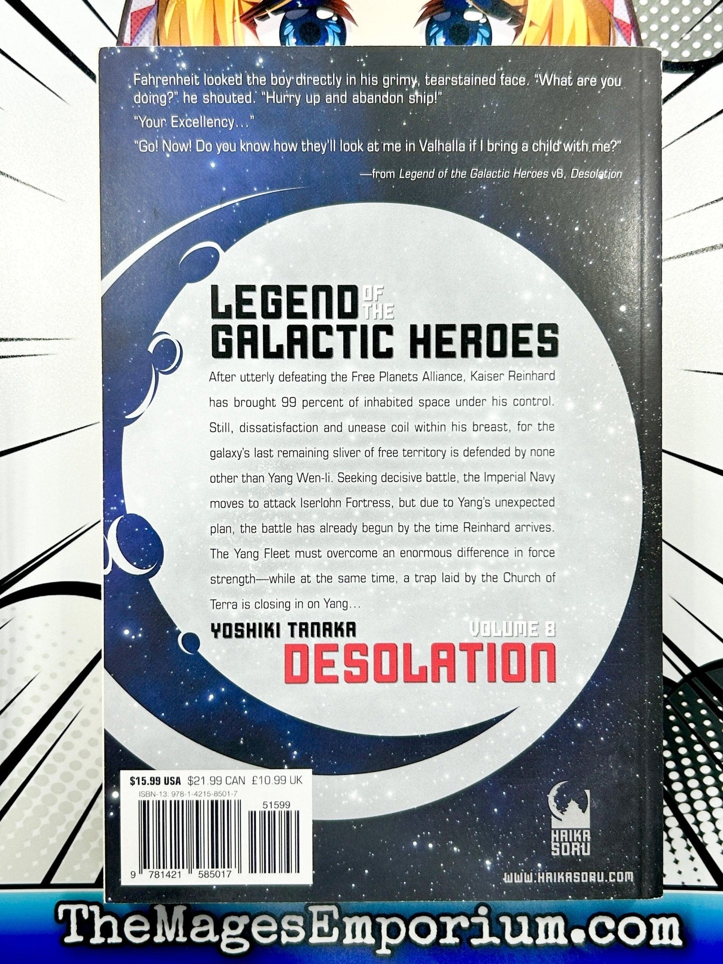 Legend of the Galactic Heroes Desolation Vol 8