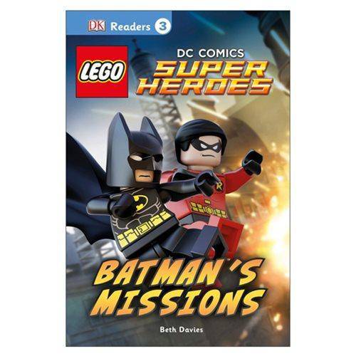 LEGO DC Comics Batman's Missions DK Readers 3 Hardcover Book