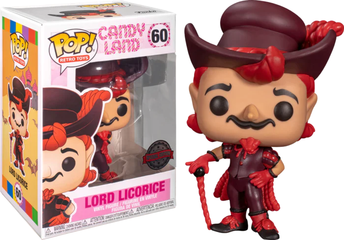 POP! Retro Toys: 60 Candyland, Lord Licorice Exclusive