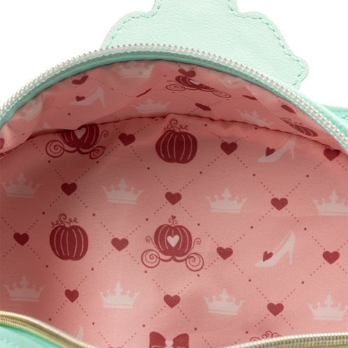 Loungefly Cinderella Reversible Pumpkin Carriage Crossbody Purse - Entertainment Earth Exclusive