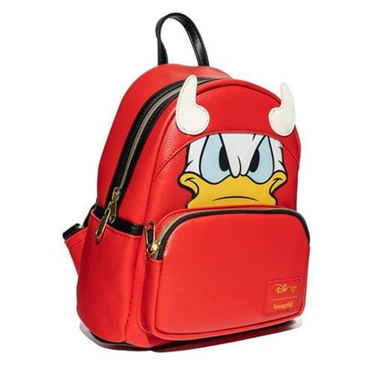 Loungefly Donald Duck Devil Donald Cosplay Mini-Backpack - Entertainment Earth Exclusive