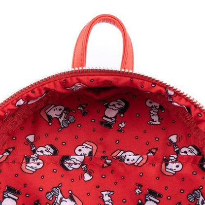 Loungefly Peanuts Gift Giving Snoopy & Woodstock Mini-Backpack