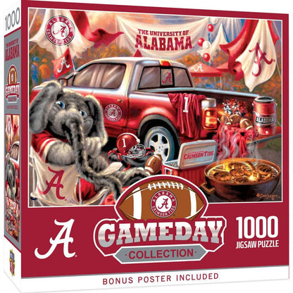 Alabama Crimson Tide - Gameday 1000 Piece Jigsaw Puzzle
