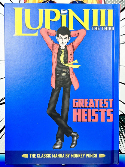 Lupin III Greatest Heists Hardcover The Classic Collection Monkey Punch