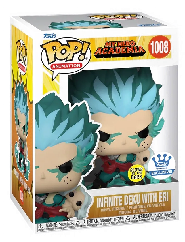 POP! Animation: 1008 MHA, Infinite Deku (Eri) (GITD) Exclusive