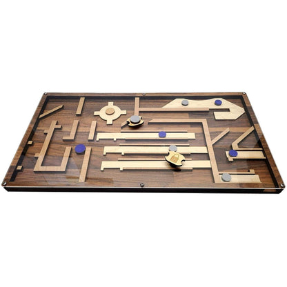 Magnet Maze ROYAL BLUE - Escape Room Maze Puzzle and Prop