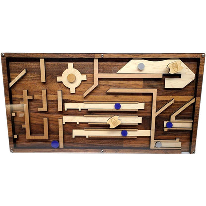 Magnet Maze ROYAL BLUE - Escape Room Maze Puzzle and Prop