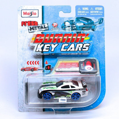 1:64 3" Fresh Metal Burnin Key Cars Assorted Styles