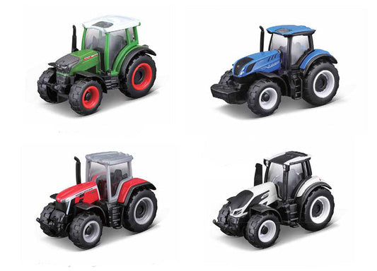 1:64 3" Mini Work Machines Tractors Assorted Styles