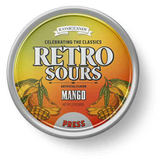 Retro Sours Mango (60g) (Canada)