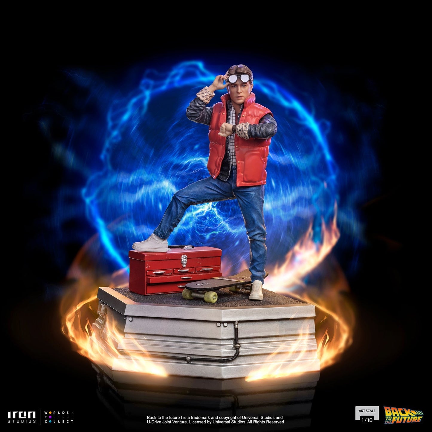 Iron Studios Zurück in die Zukunft Marty McFly Statue im Maßstab 1:10 [VORBESTELLUNG: Voraussichtliche Verfügbarkeit April – Juni 2024!] 