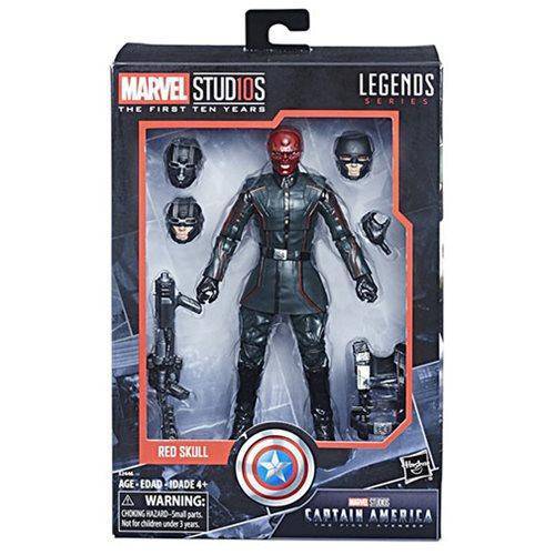 Marvel Legends Cinematic Universe 10th Anniversary Red Skull 6-Inch Action Figur