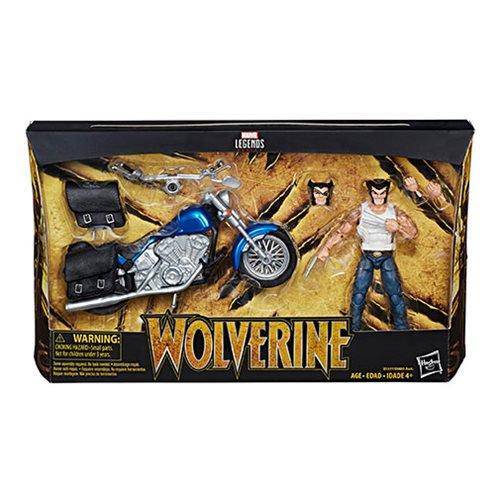 Marvel Legends Vehicle Ultimate Action Figures: Wolverine and Motorcycle