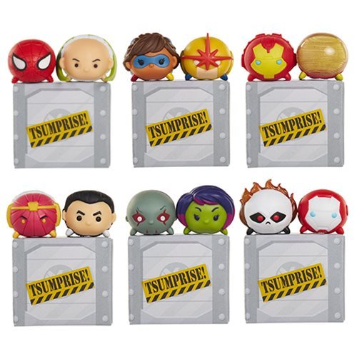 Marvel Tsum Tsum 3-Pack Mini-Figures Series 4 - Select Figure(s)