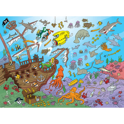 101 Things to Spot - Underwater - 101 Piece Puzzle