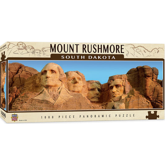 American Vistas - Mount Rushmore - 1000 Piece Panoramic Puzzle