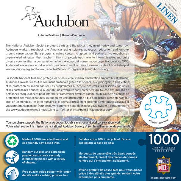 Audubon - Autumn Feathers - 1000 Piece Puzzle