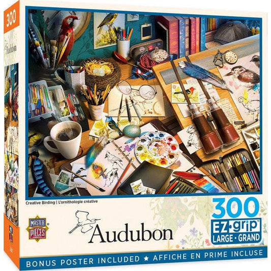 Audubon - Creative Birding - 300 Piece EZGrip Puzzle