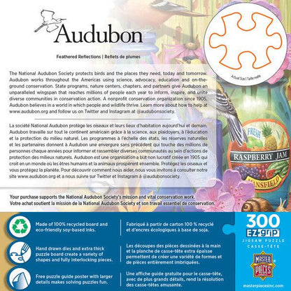 Audubon - Feathered Reflections - 300 Piece EZGrip Puzzle