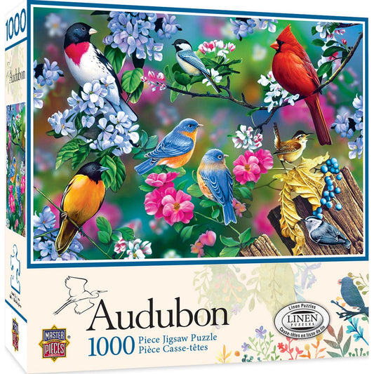 Audubon - Songbird Collage - 1000 Piece Puzzle