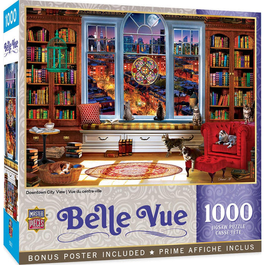 Belle Vue - Downtown City View - 1000 Piece Puzzle