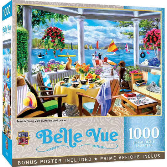 Belle Vue - Seaside Dining View - 1000 Piece Puzzle