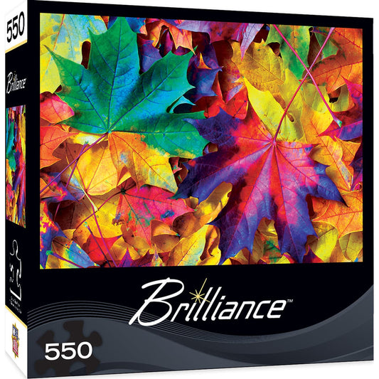 Brilliance - Fall Frenzy - Fall Leaves - 550 Piece Puzzle
